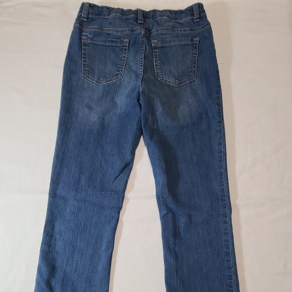 The Children’s Place Skinny Jeans Size 12 Dark Wash Denim Stretch Youth Pants - Picture 4 of 8